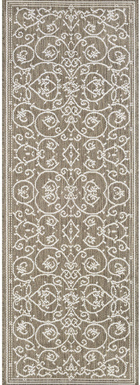 Couristan Recife Veranda 1583/2312 Champagne/Taupe Area Rug