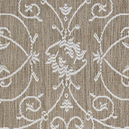 Couristan Recife Veranda 1583/2312 Champagne/Taupe Area Rug