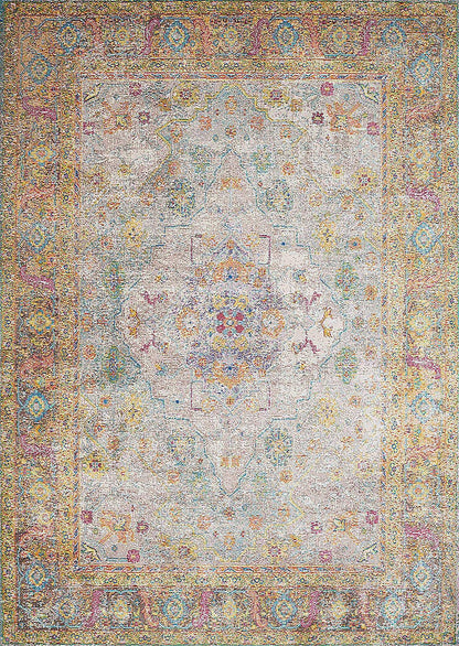 United Weavers Rhapsody Bromley Natural (1830-30317) Vintage / Distressed Area Rug