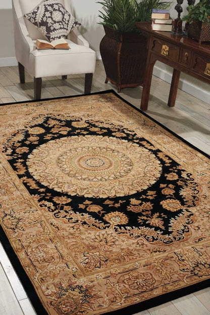 Nourison Nourison 2000 2233 Black Area Rug