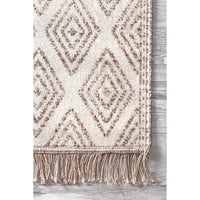 AreaRugs.com Nakra Thjc67T Beige Moroccan Area Rug