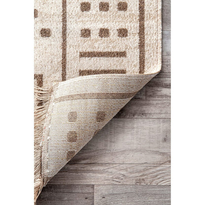 AreaRugs.com Nakra Thjc68N Beige Moroccan Area Rug