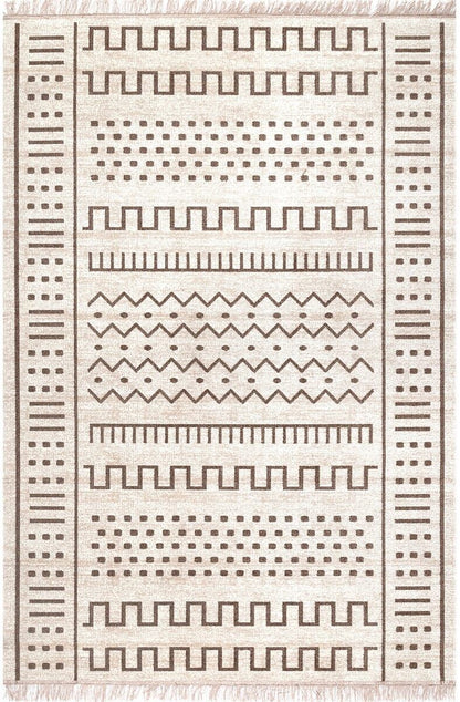 AreaRugs.com Nakra Thjc68N Beige Moroccan Area Rug