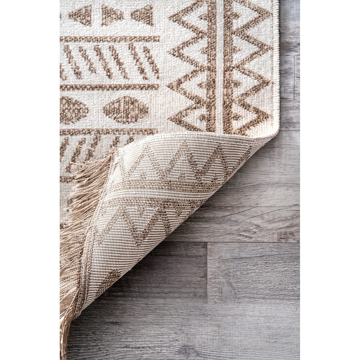 AreaRugs.com Nakra Thjc61I Beige Moroccan Area Rug