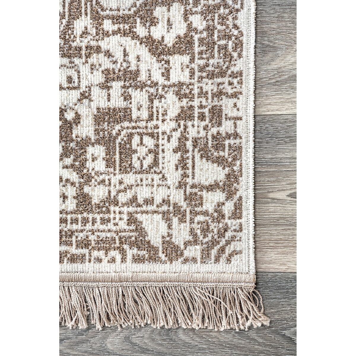 AreaRugs.com Nakra Gpuo28I Light Blue Vintage / Distressed Area Rug