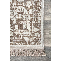 AreaRugs.com Nakra Gpuo28I Light Blue Vintage / Distressed Area Rug