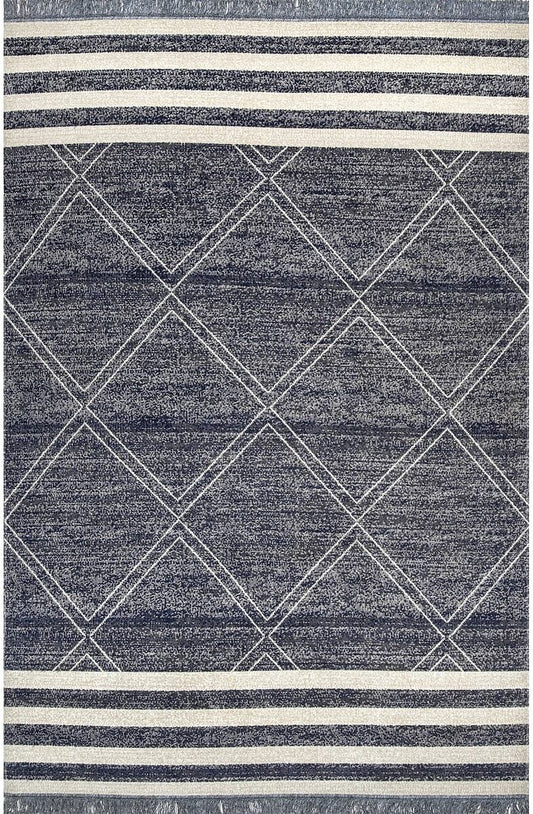 AreaRugs.com Nakra Thjc65I Blue Moroccan Area Rug