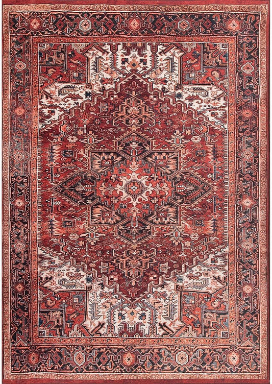 AreaRugs.com Nakra Tcxo61I Brick Area Rug