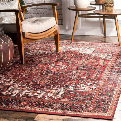 AreaRugs.com Nakra Tcxo61I Brick Area Rug