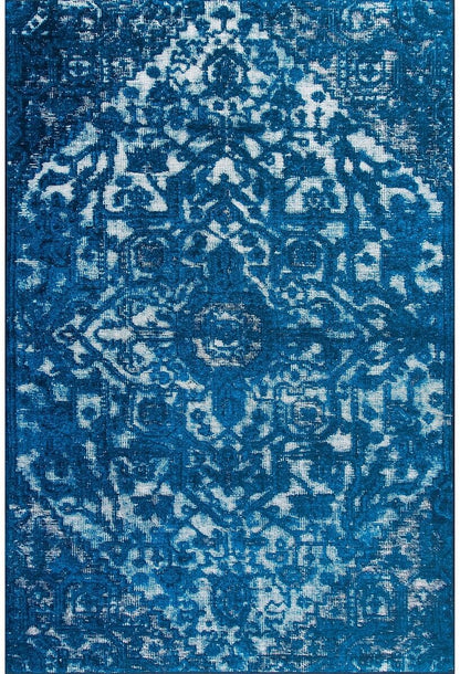 AreaRugs.com Nakra Tcxo60I Teal Area Rug