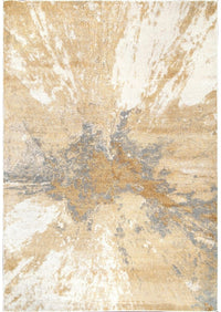 AreaRugs.com Nakra Nvho64N Gold Organic / Abstract Area Rug