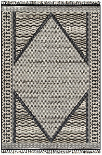 AreaRugs.com Nakra Nuuo64I Gray Moroccan Area Rug