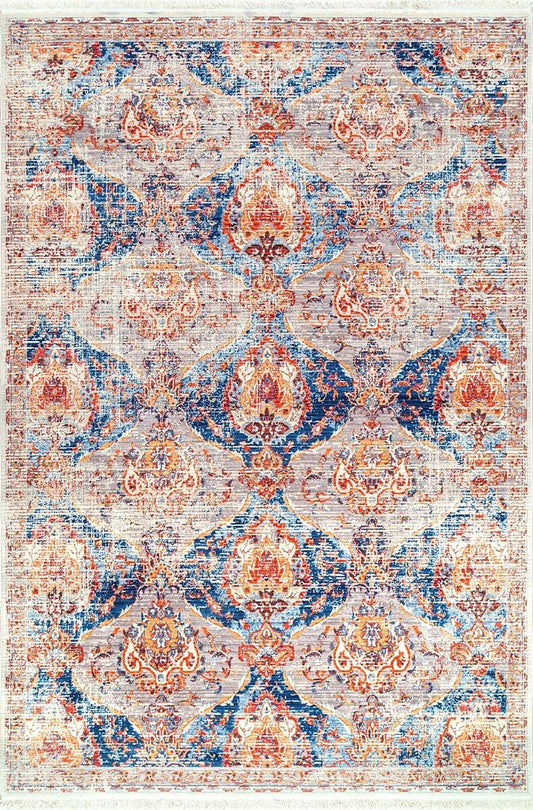 AreaRugs.com Nakra Gpxn20I Blue Vintage / Distressed Area Rug