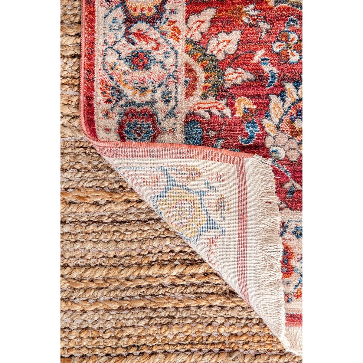 AreaRugs.com Nakra Gkxj64I Multi Vintage / Distressed Area Rug