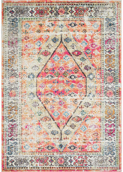 AreaRugs.com Nakra Ggnt89T Orange Vintage / Distressed Area Rug