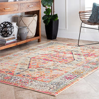 AreaRugs.com Nakra Ggnt89T Orange Vintage / Distressed Area Rug