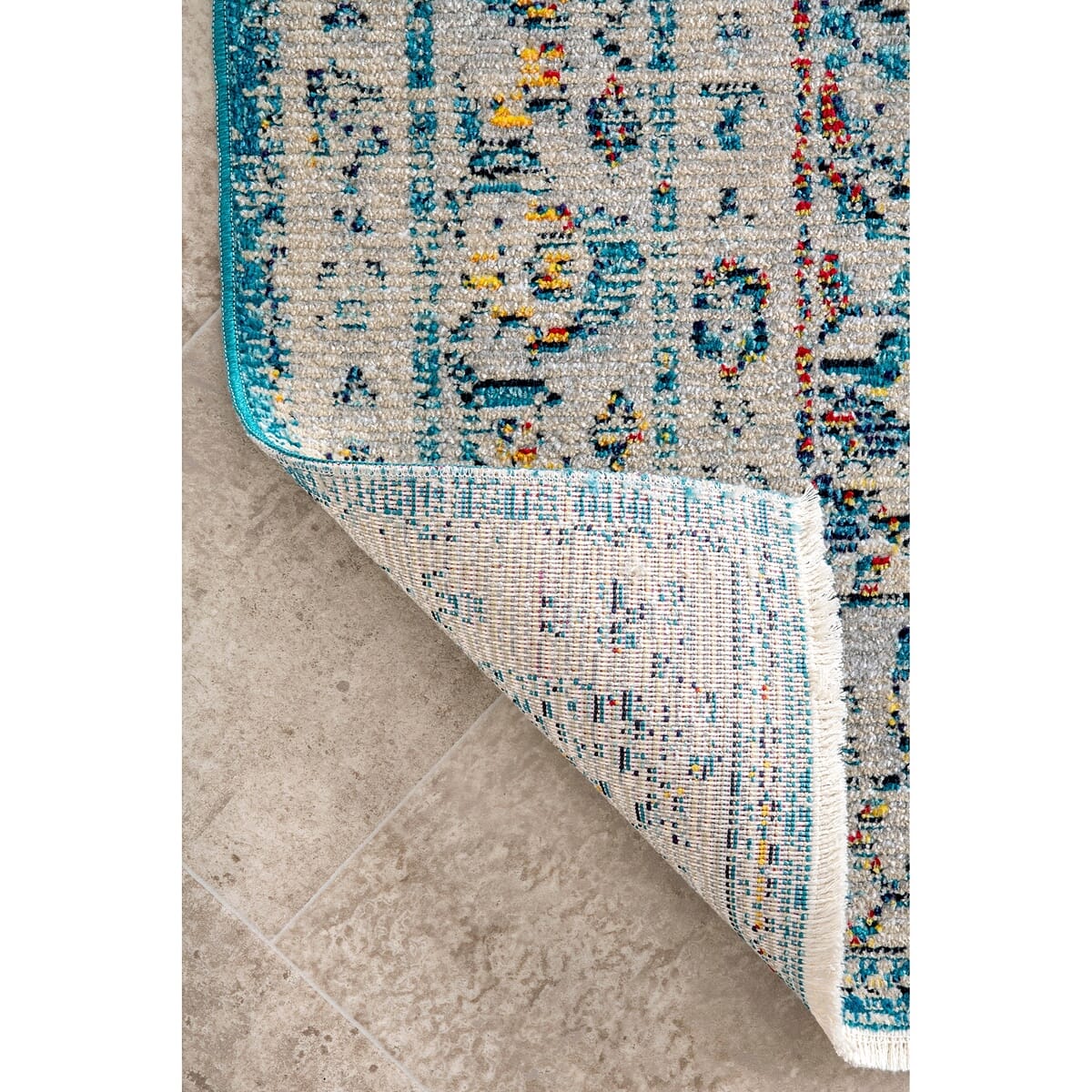 AreaRugs.com Nakra Thjc65I Blue Moroccan Area Rug