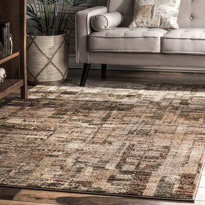 AreaRugs.com Nakra Gjoj62I Brown Area Rug