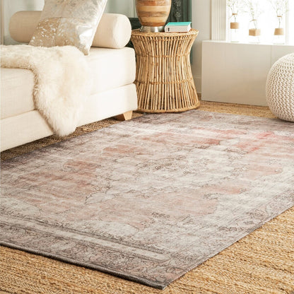 AreaRugs.com Nakra Gkxj64I Multi Vintage / Distressed Area Rug