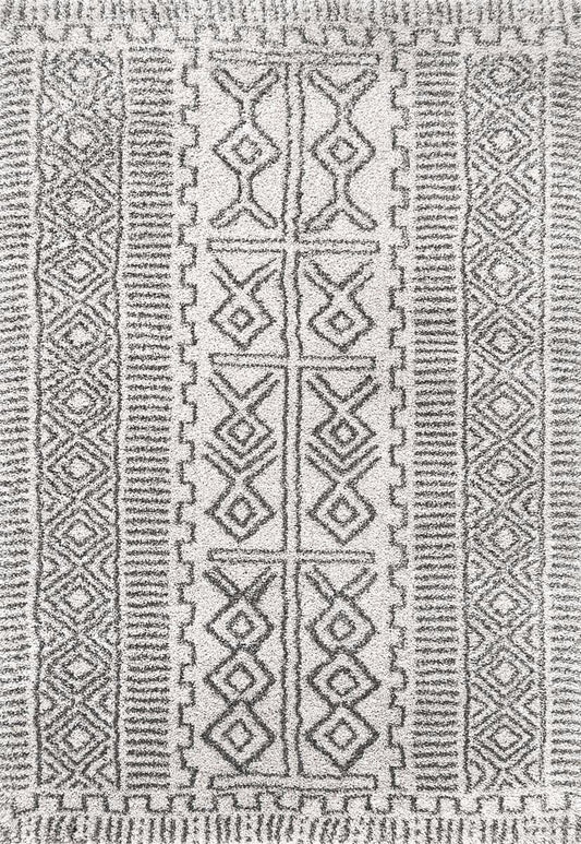 AreaRugs.com Nakra Xqjp62I Ivory Moroccan Area Rug