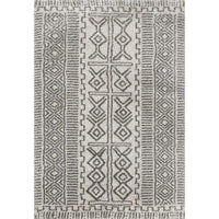 AreaRugs.com Nakra Xqjp62I Ivory Moroccan Area Rug