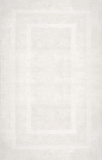 AreaRugs.com Chiyah Xukj233I Ivory Bordered Area Rug