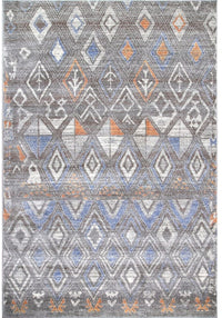 AreaRugs.com Nakra Omit40T Gray Moroccan Area Rug