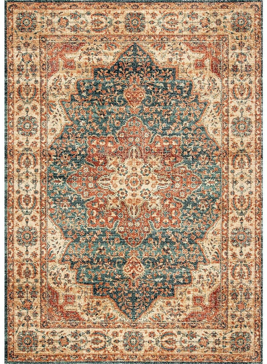 AreaRugs.com Nakra Omiu68I Orange Area Rug