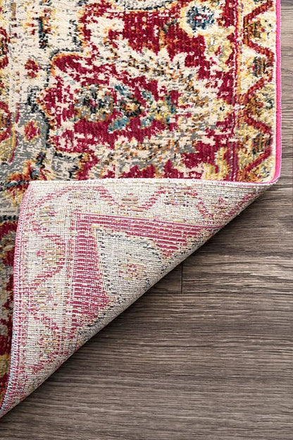 AreaRugs.com Nakra Omho27I Pink Vintage / Distressed Area Rug