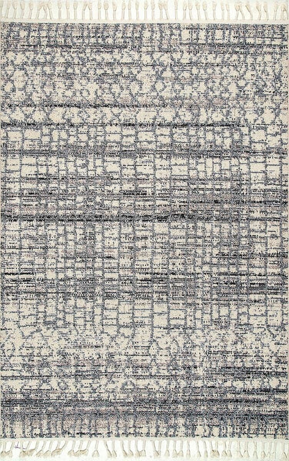 AreaRugs.com Nakra Julq62I Grey Multi Moroccan Area Rug