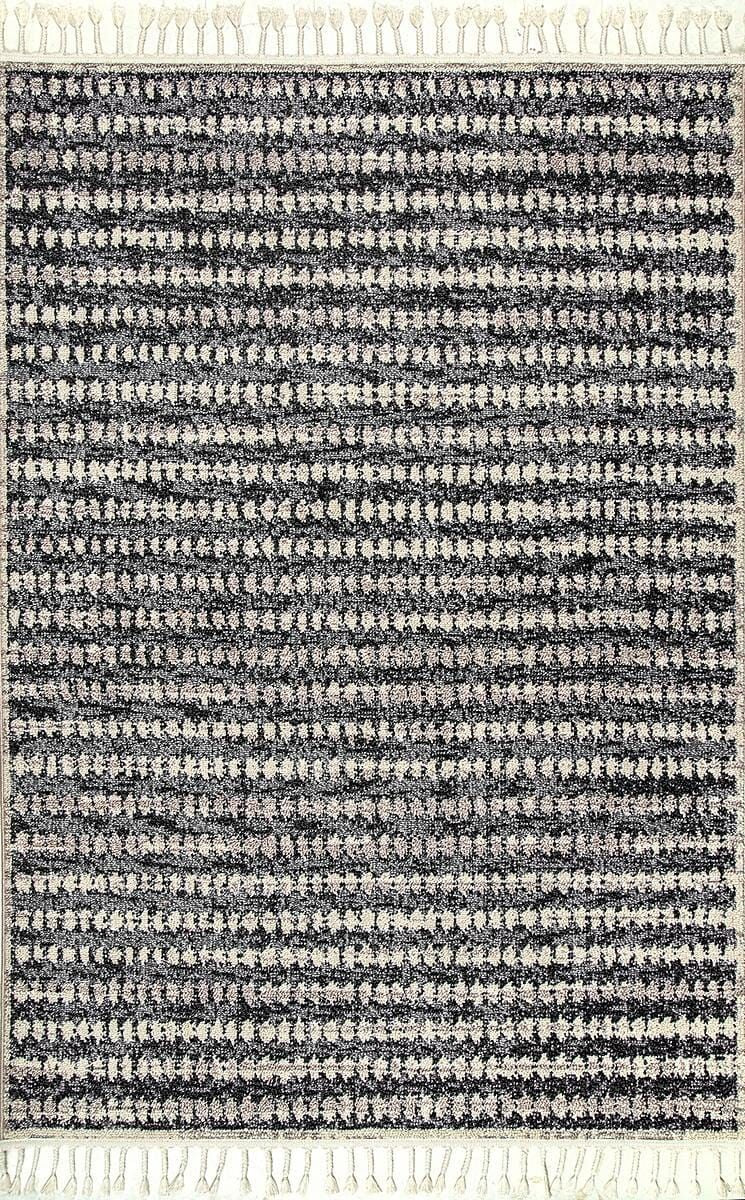 AreaRugs.com Nakra Julq64I Grey Multi Geometric Area Rug