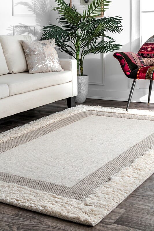 AreaRugs.com Saida Jzsp62I Beige Bordered Area Rug