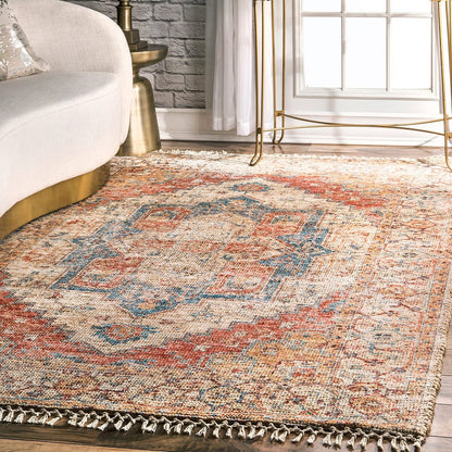 AreaRugs.com Kafra Jkcr69I Multi Vintage / Distressed Area Rug