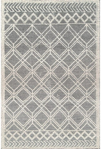 AreaRugs.com Saida Ksjo62I Ivory Moroccan Area Rug