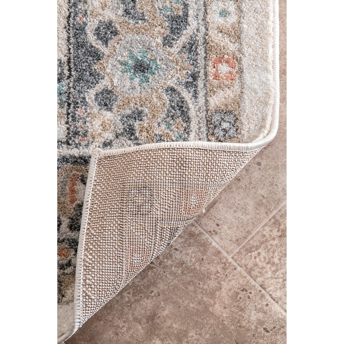 AreaRugs.com Nakra Fdxn63I Beige Vintage / Distressed Area Rug