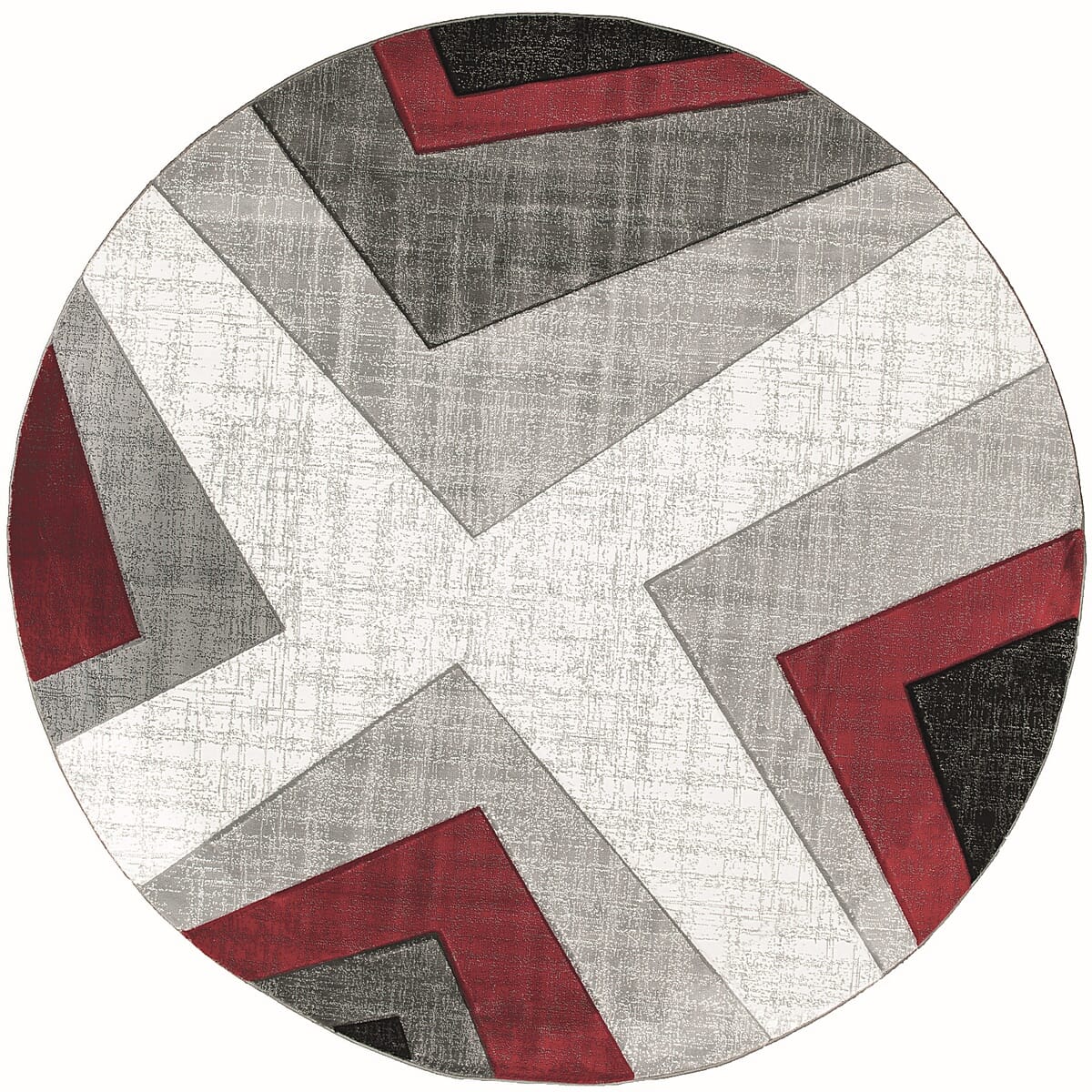 United Weavers Bristol Zine Red (2050-10030) Geometric Area Rug