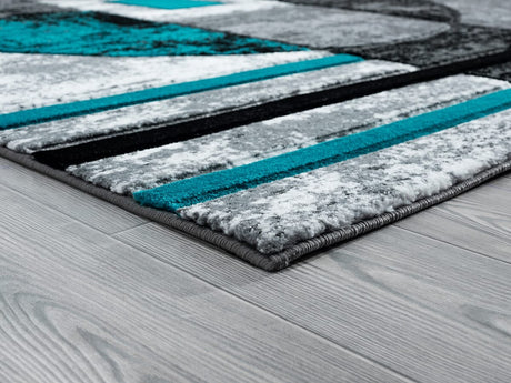 United Weavers Bristol Epsilon Turquoise (2050-10169) Rugs.