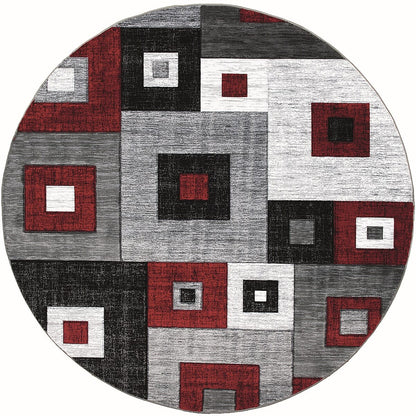 United Weavers Bristol Cicero Red (2050-10230) Geometric Area Rug