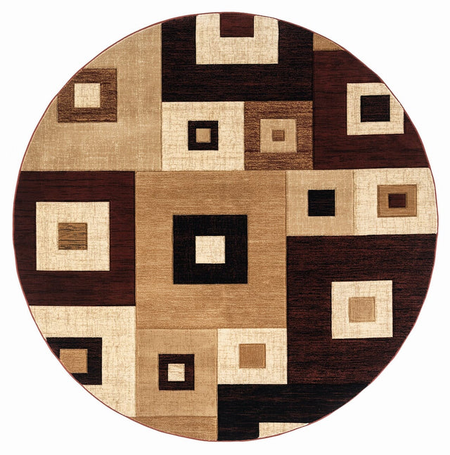 United Weavers Bristol Cicero Burgundy (2050-10234) Geometric Area Rug