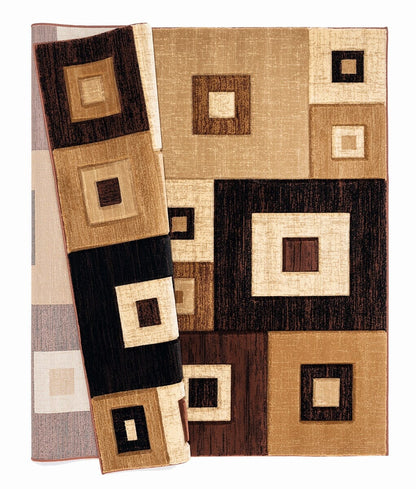 United Weavers Bristol Cicero Brown (2050-10250) Geometric Area Rug