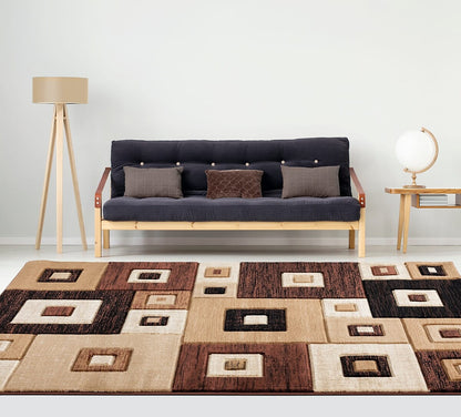 United Weavers Bristol Cicero Brown (2050-10250) Geometric Area Rug