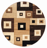 United Weavers Bristol Cicero Brown (2050-10250) Geometric Area Rug