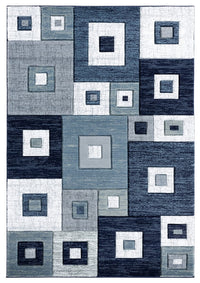 United Weavers Bristol Cicero Navy (2050-10264) Geometric Area Rug