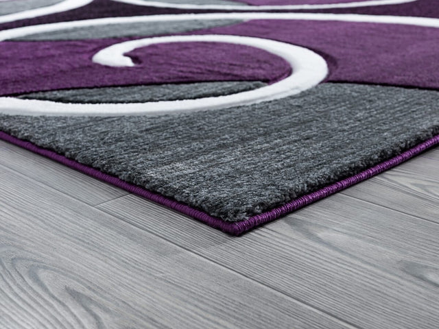 United Weavers Bristol Riley Plum (2050-10382) Rugs.