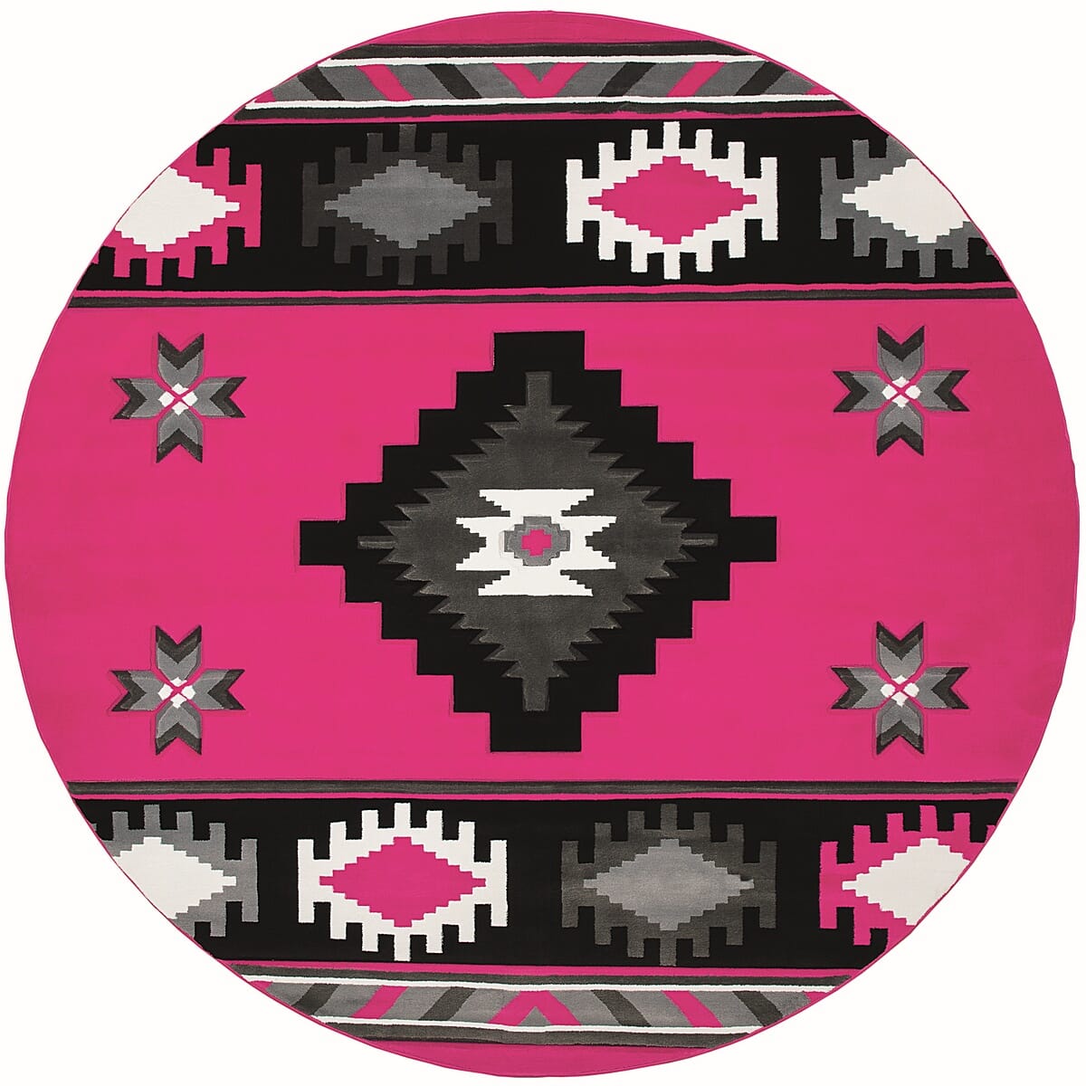 United Weavers Bristol Caliente Pink (2050-10486) Southwestern Area Rug