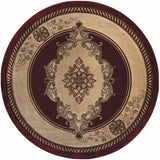 United Weavers Bristol Fallon Burgundy (2050-10534) Rugs.