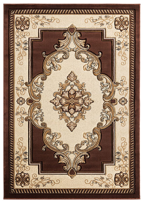 United Weavers Bristol Fallon Chocolate (2050-10551) Rugs.