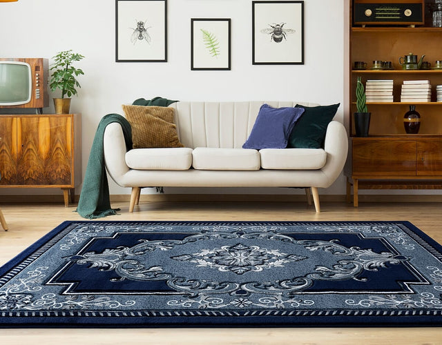 United Weavers Bristol Fallon Navy (2050-10564) Rugs.