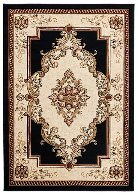 United Weavers Bristol Fallon Black (2050-10570) Rugs.