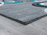 United Weavers Bristol Rhiannon Turquoise (2050-11369) Rugs.